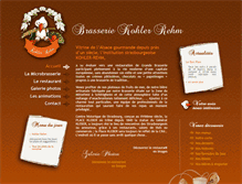 Tablet Screenshot of kohler-rehm.com